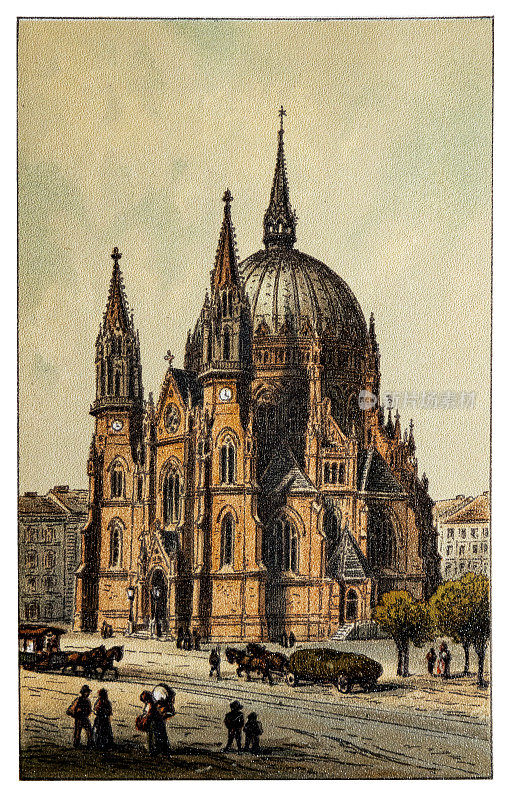 Maria Vom围攻教堂在维也纳-维也纳，奥地利，欧洲